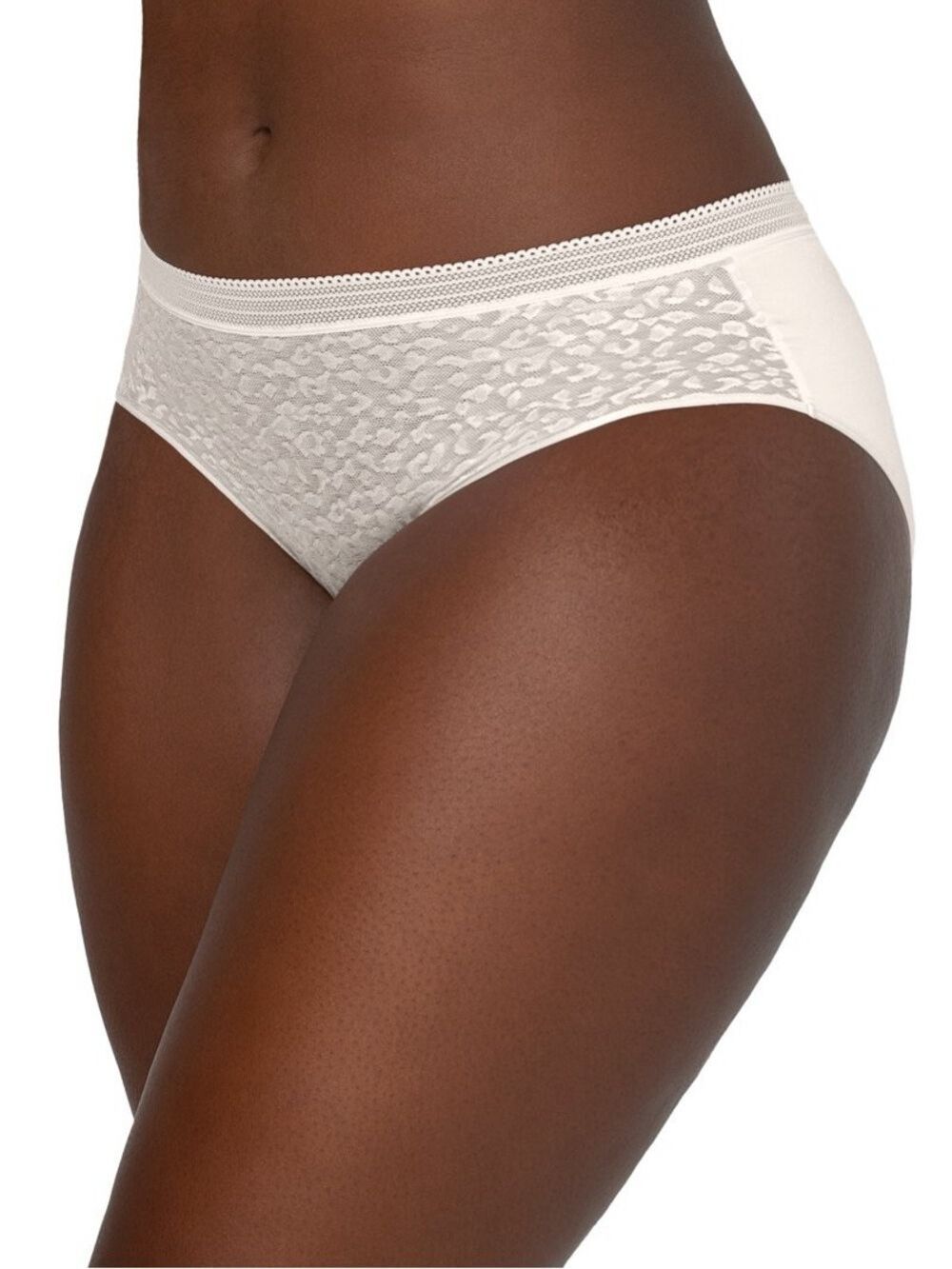 Secret Treasures Cream Leopard Print Hipster Panty size XXL (20)